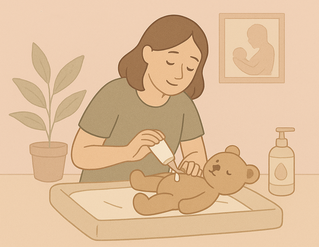Découverte des gestes quotidiens avec bébé